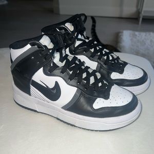 NIKE DUNK HIGH UP PLATFORMS PANDA